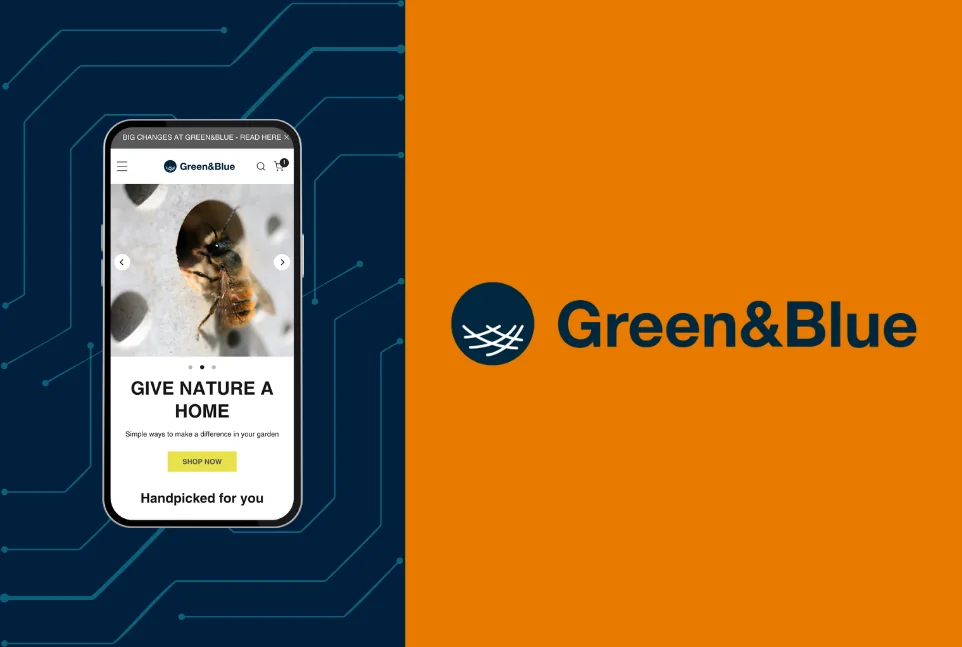 Green&Blue website
