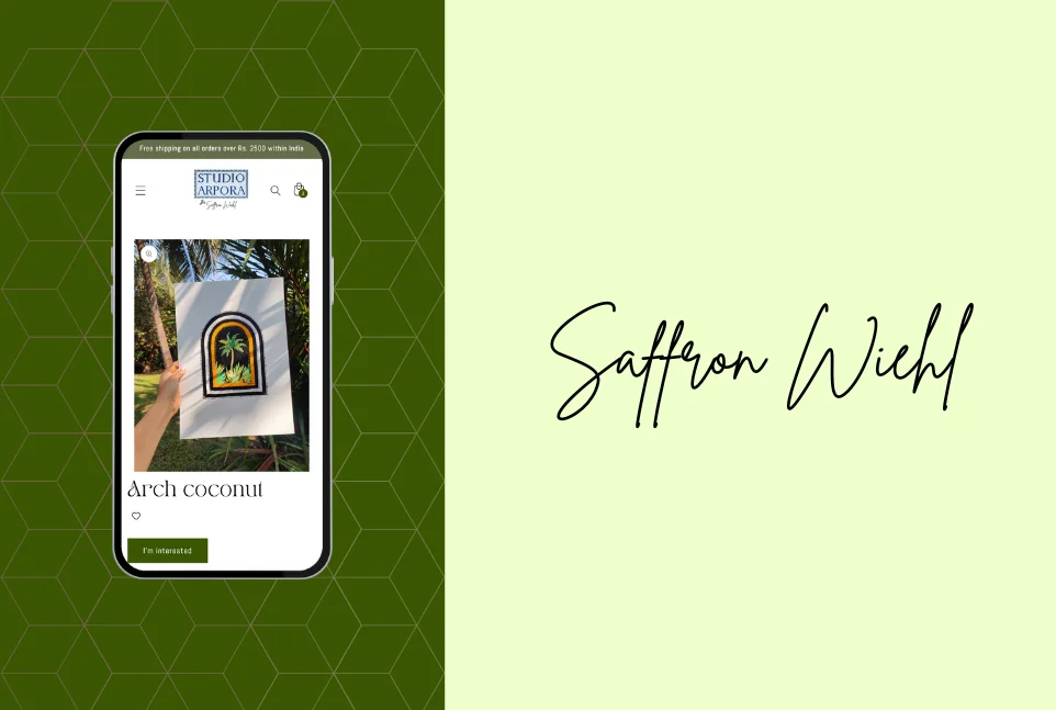 Saffron Wiehl website