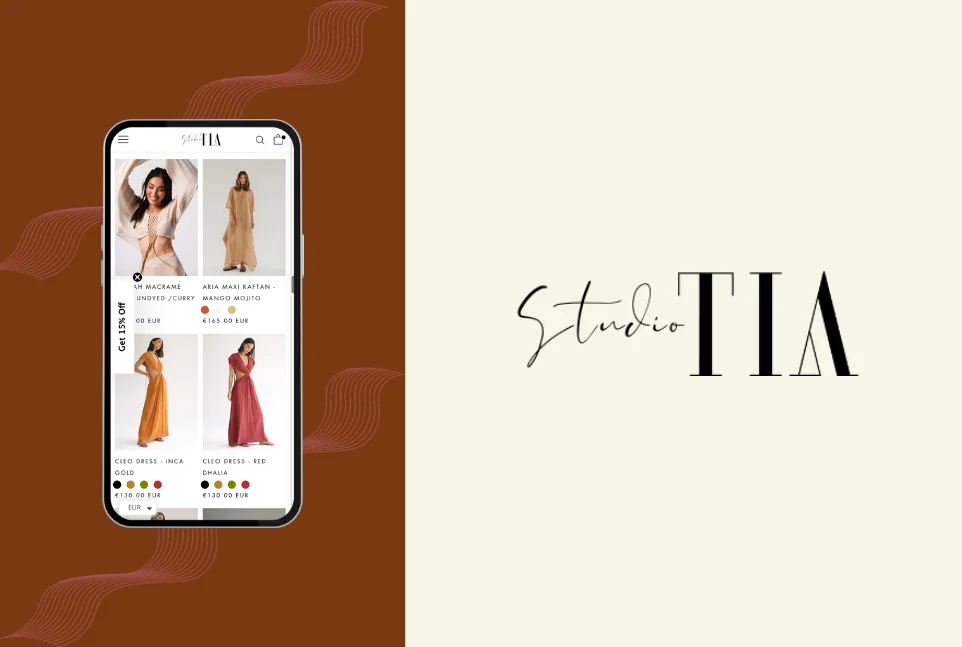 Studio Tia website